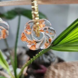 louisa feuille d'or 25 mm